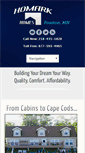 Mobile Screenshot of homarkhomes.net
